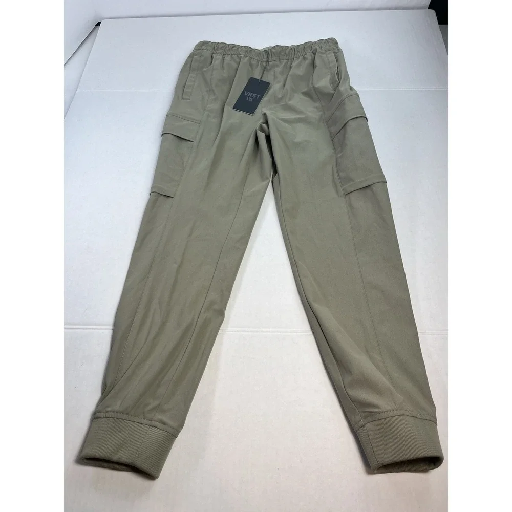NEW VRST Commuter Jogger Pants Men's Size Small 28x27 Earl Gray